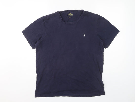 Polo Ralph Lauren Men's Blue Large T-Shirt