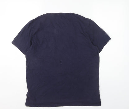 Polo Ralph Lauren Men's Blue Large T-Shirt