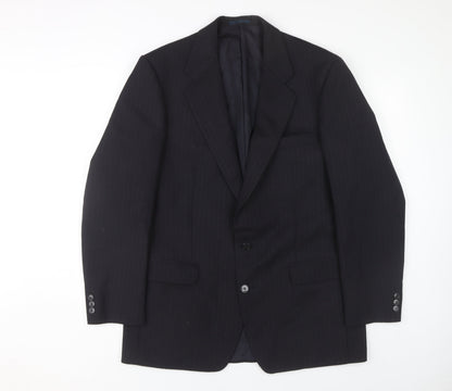 Mens UK Size 42 St Michael Regular Blue Suit Jacket