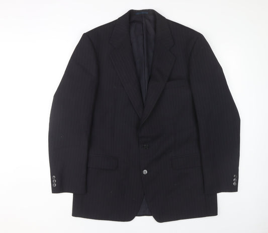 Mens UK Size 42 St Michael Regular Blue Suit Jacket