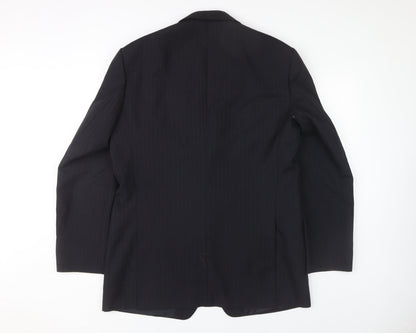 Mens UK Size 42 St Michael Regular Blue Suit Jacket