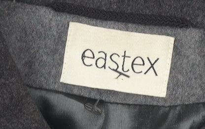 Womens UK Size 18 Eastex Grey Overcoat