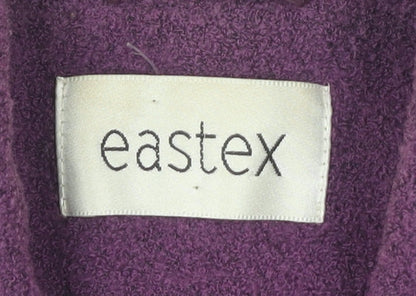 Womens UK Size 10 Eastex Purple Basic Jacket