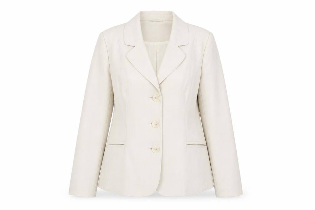Womens UK Size 16 BHS Beige Basic Jacket