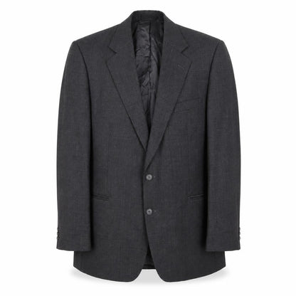 Magee Men's Grey 42 Blazer, Single-Breasted, Notch Lapel