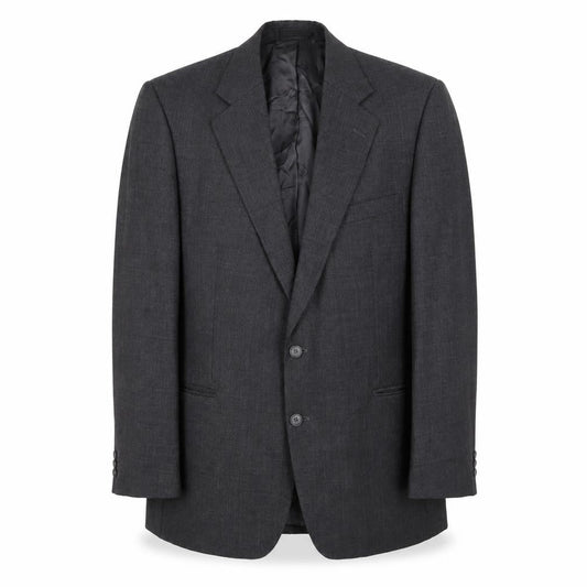 Magee Men's Grey 42 Blazer, Single-Breasted, Notch Lapel