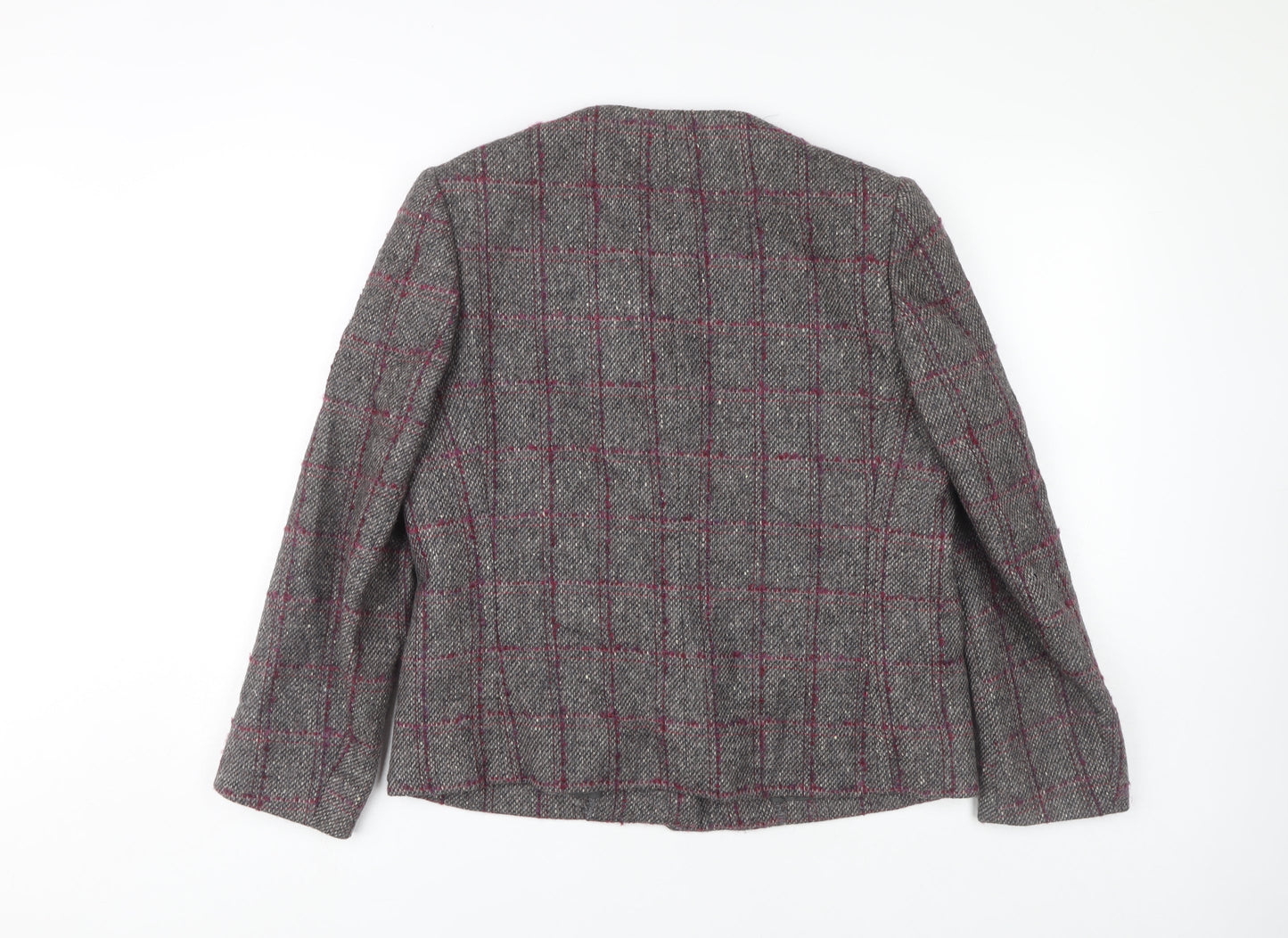 Womens UK Size 14 Eastex Grey Basic Jacket