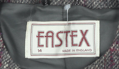 Womens UK Size 14 Eastex Grey Basic Jacket