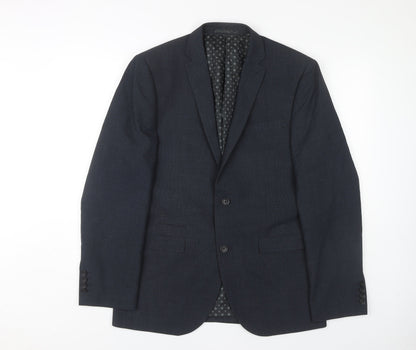 Mens UK Size 40 NEXT Regular Blue Suit Jacket