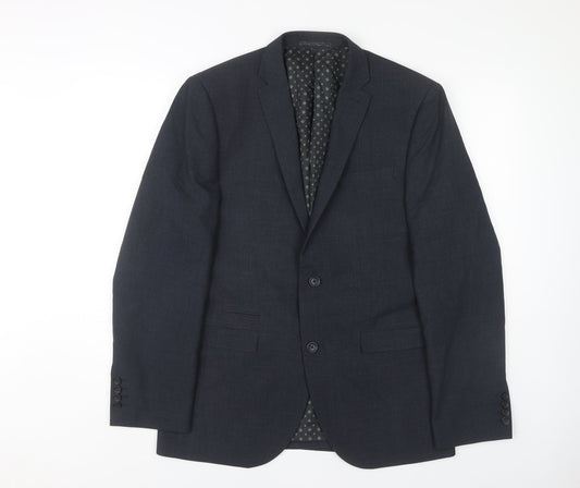 Mens UK Size 40 NEXT Regular Blue Suit Jacket