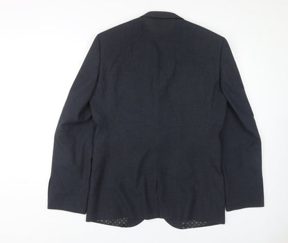 Mens UK Size 40 NEXT Regular Blue Suit Jacket