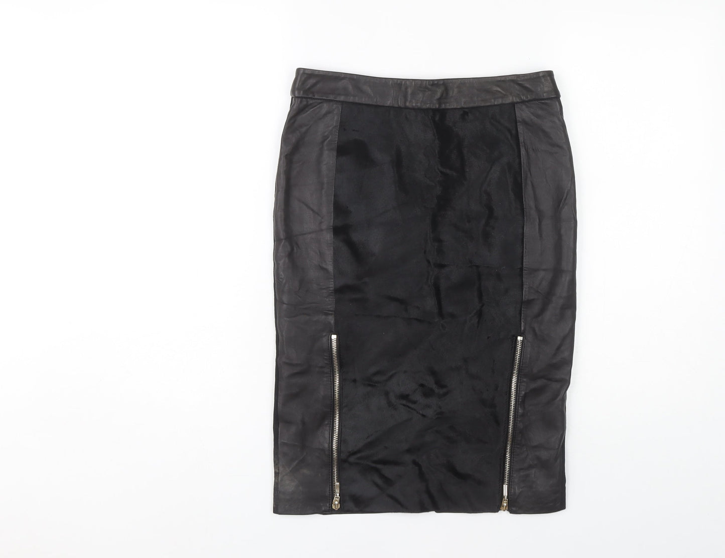 Marks and Spencer Women’s Black Midi Pencil Skirt