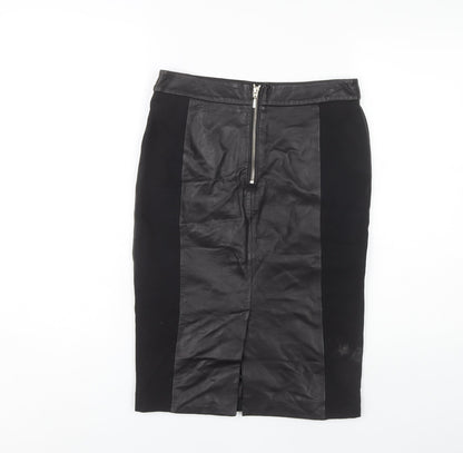 Marks and Spencer Women’s Black Midi Pencil Skirt