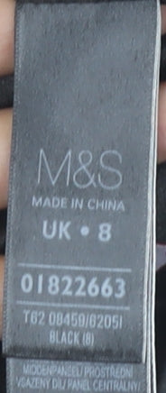 Marks and Spencer Women’s Black Midi Pencil Skirt