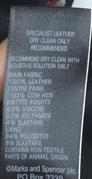 Marks and Spencer Women’s Black Midi Pencil Skirt