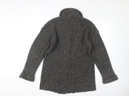 Womens UK Size 10 Berkertex Grey Cardigan Jumper