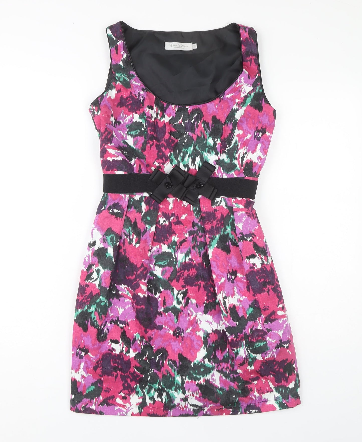 Special Edition Women's Multicoloured Short A-Line Dress