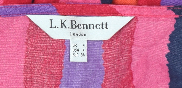 L.K. Bennett Women's Multicoloured A-Line Dress