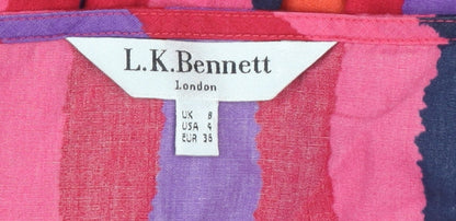 L.K. Bennett Women's Multicoloured A-Line Dress