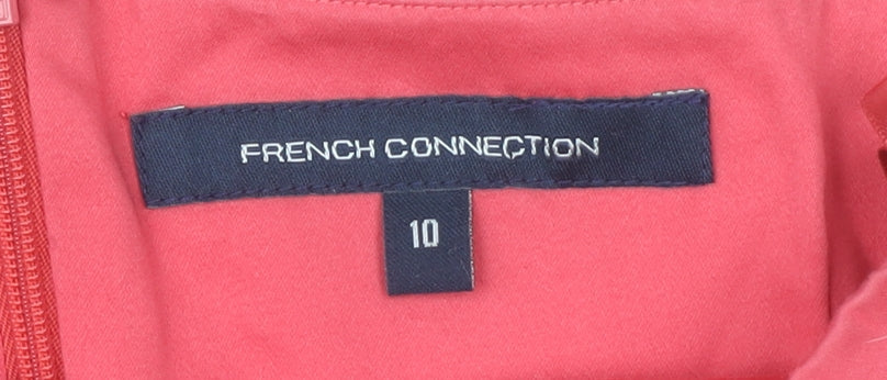 French Connection Red Sheath Dress, Women, Size 10