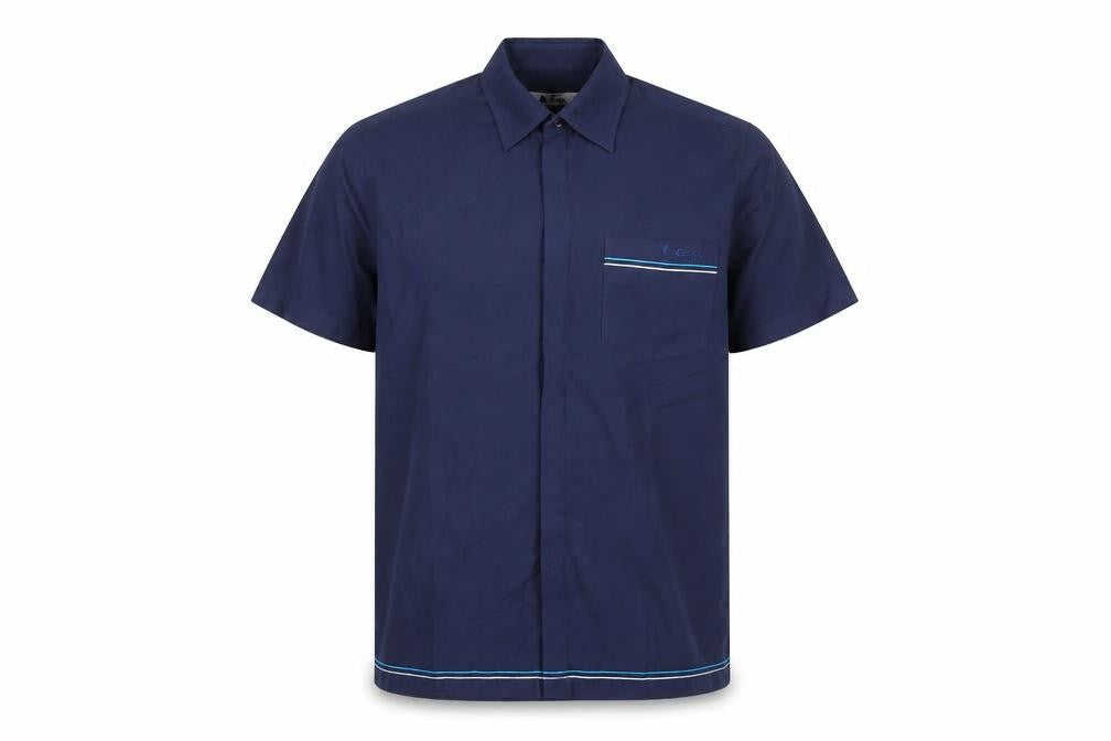 Front view of Lee Cooper Men's Blue Casual Shirt -, size S