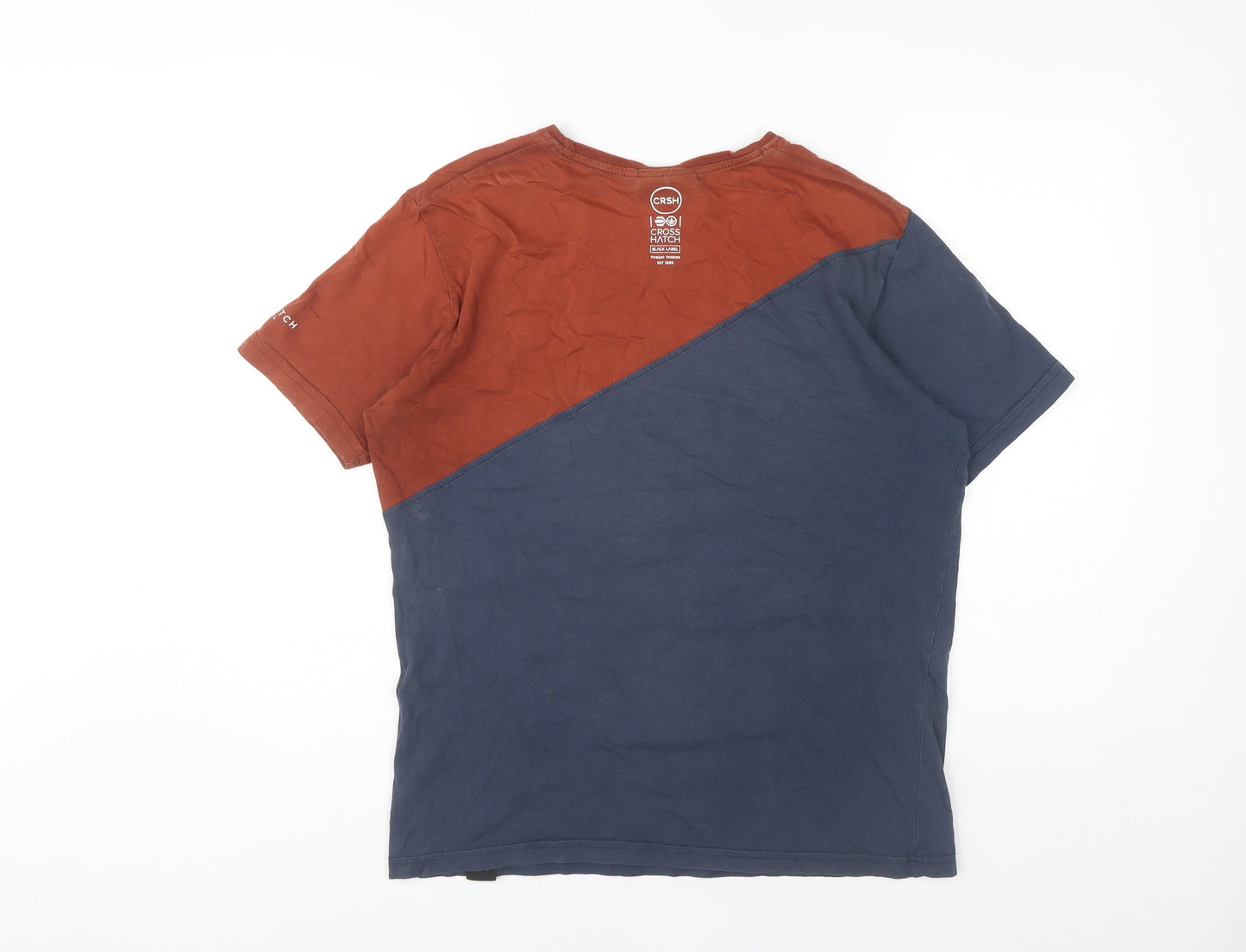 Crosshatch Men's Multicoloured Graphic T-Shirt L