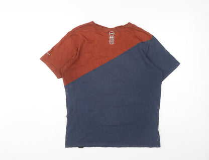 Crosshatch Men's Multicoloured Graphic T-Shirt L