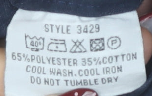 Champion Men's Blue Cargo Shorts Size 36 Zip Pockets