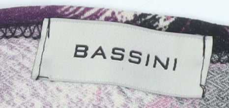 Womens UK Size 18 BASSINI Multicoloured Basic Blouse