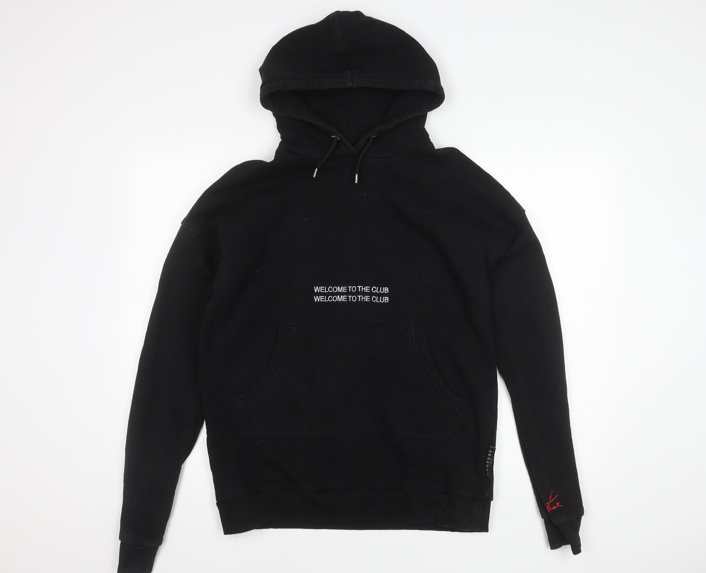 The Couture Club Men's Black S Pullover Hoodie