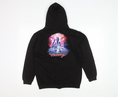 Just Hoods Unisex Kids Black XL Hoodie Jacket