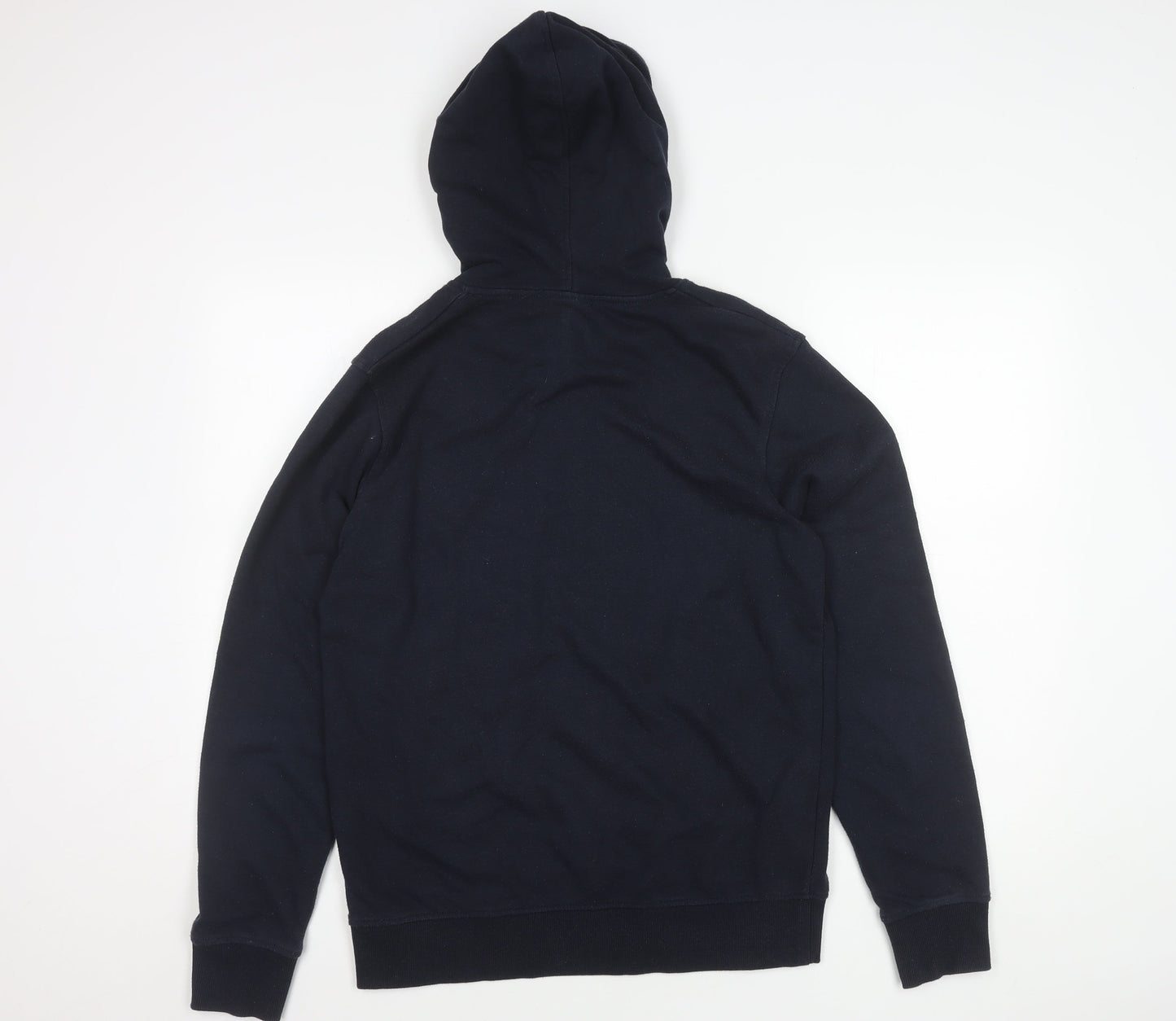 Mens UK Size M JACK & JONES Blue Pullover Hoodie