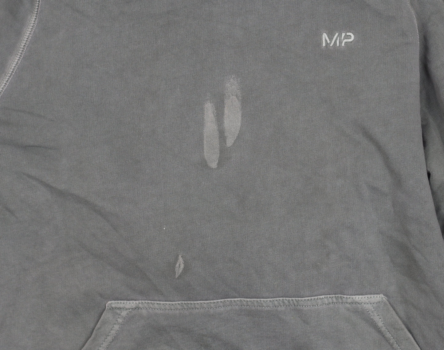 Mens UK Size L MP Grey Pullover Hoodie
