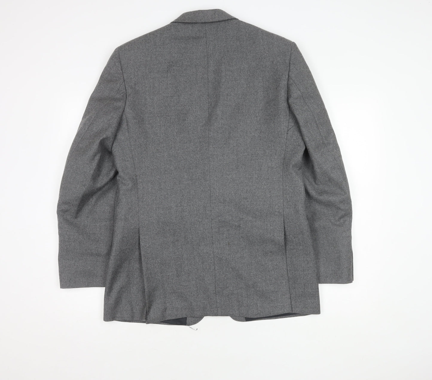 Mens UK Size 40 Brook Taverner Regular Grey Suit Jacket