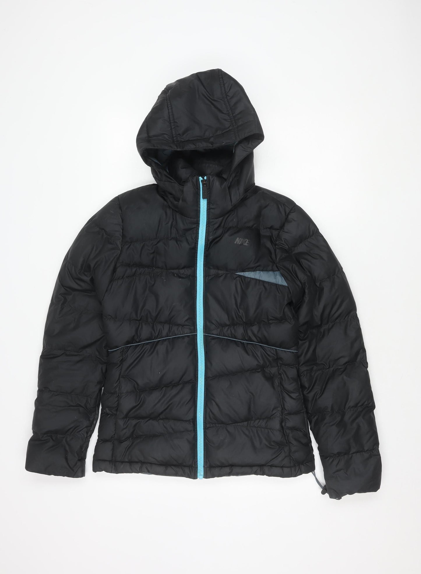 Nike Women's Black Puffer Jacket Size S