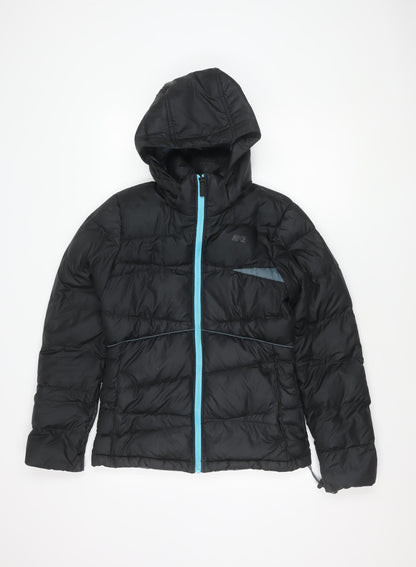 Nike Women's Black Puffer Jacket Size S