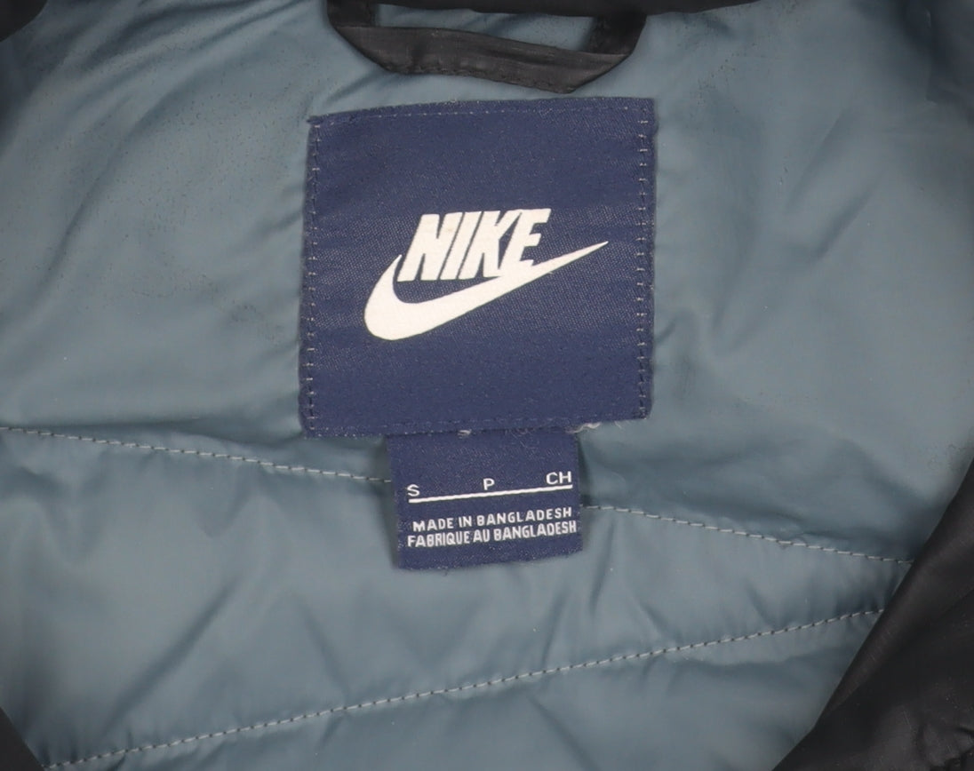 Nike Women's Black Puffer Jacket Size S