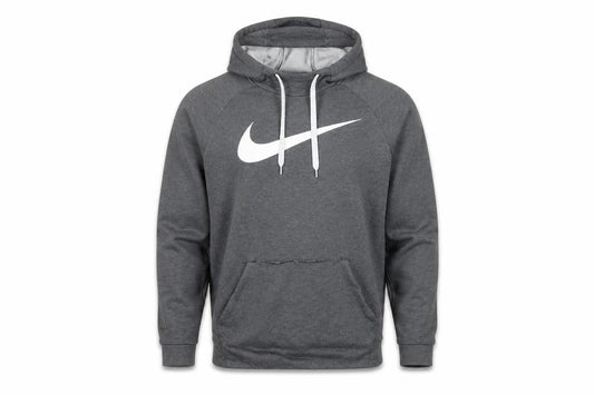 Mens UK Size M Nike Grey Pullover Hoodie