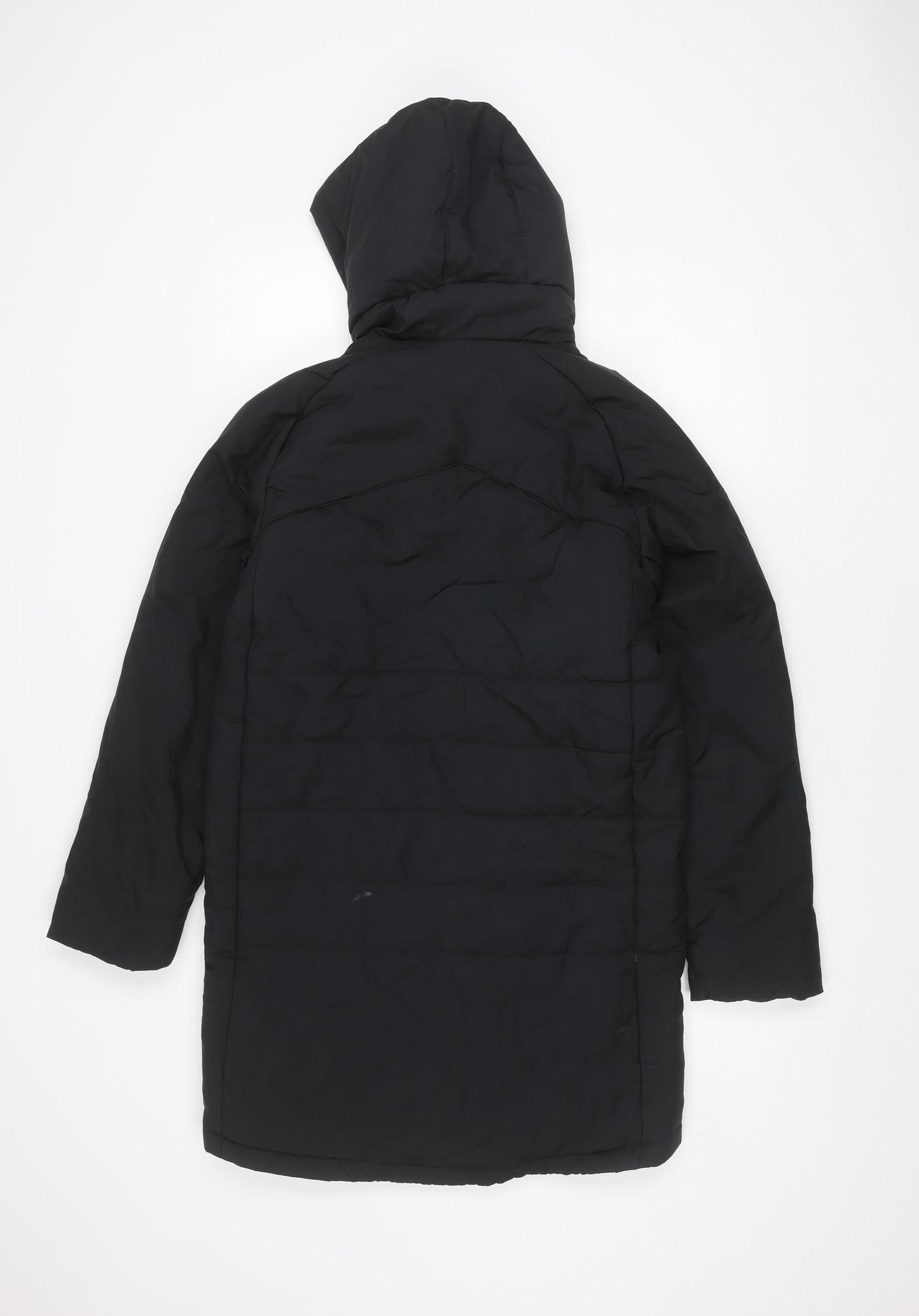 Umbro Boys Black Hooded Puffer Jacket 10 Years Winter