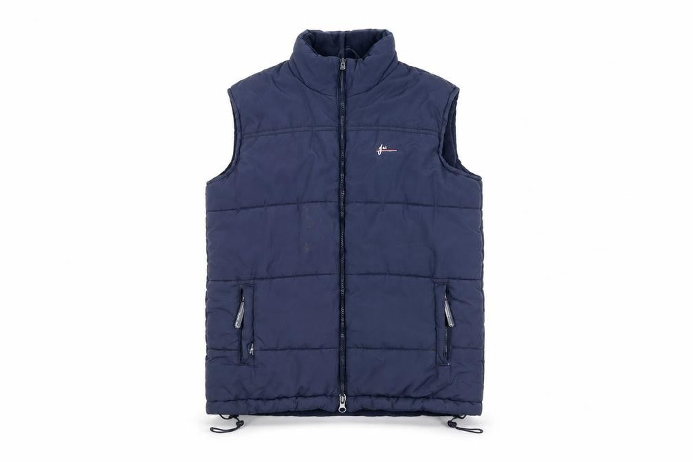 Front view of John Whitaker Blue Kids Bodywarmer 10-11 Years Casual