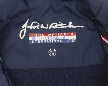 John Whitaker Blue Kids Bodywarmer 10-11 Years Casual
