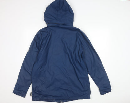 Sable & Mer Women's Blue Nautical M Rain Coat