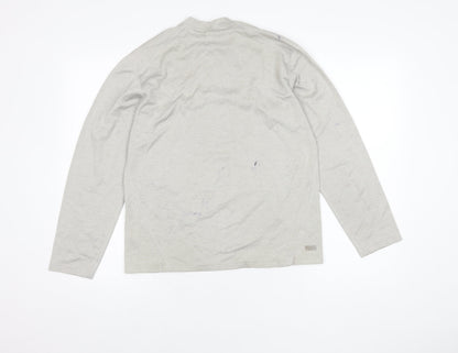 Lowe Alpine Men's Grey Long Sleeve T-Shirt Medium
