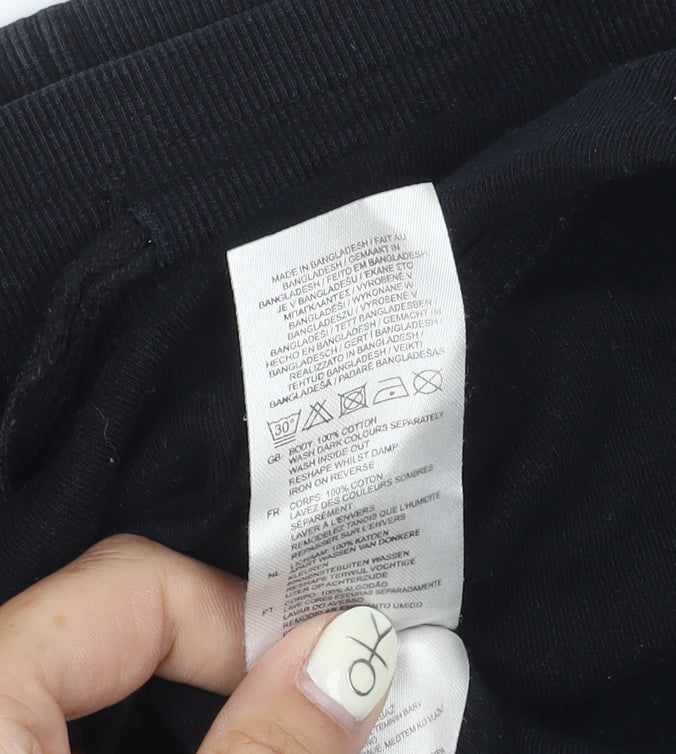 Everlast Women's Black Cotton Shorts Size 14