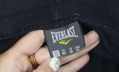 Everlast Women's Black Cotton Shorts Size 14