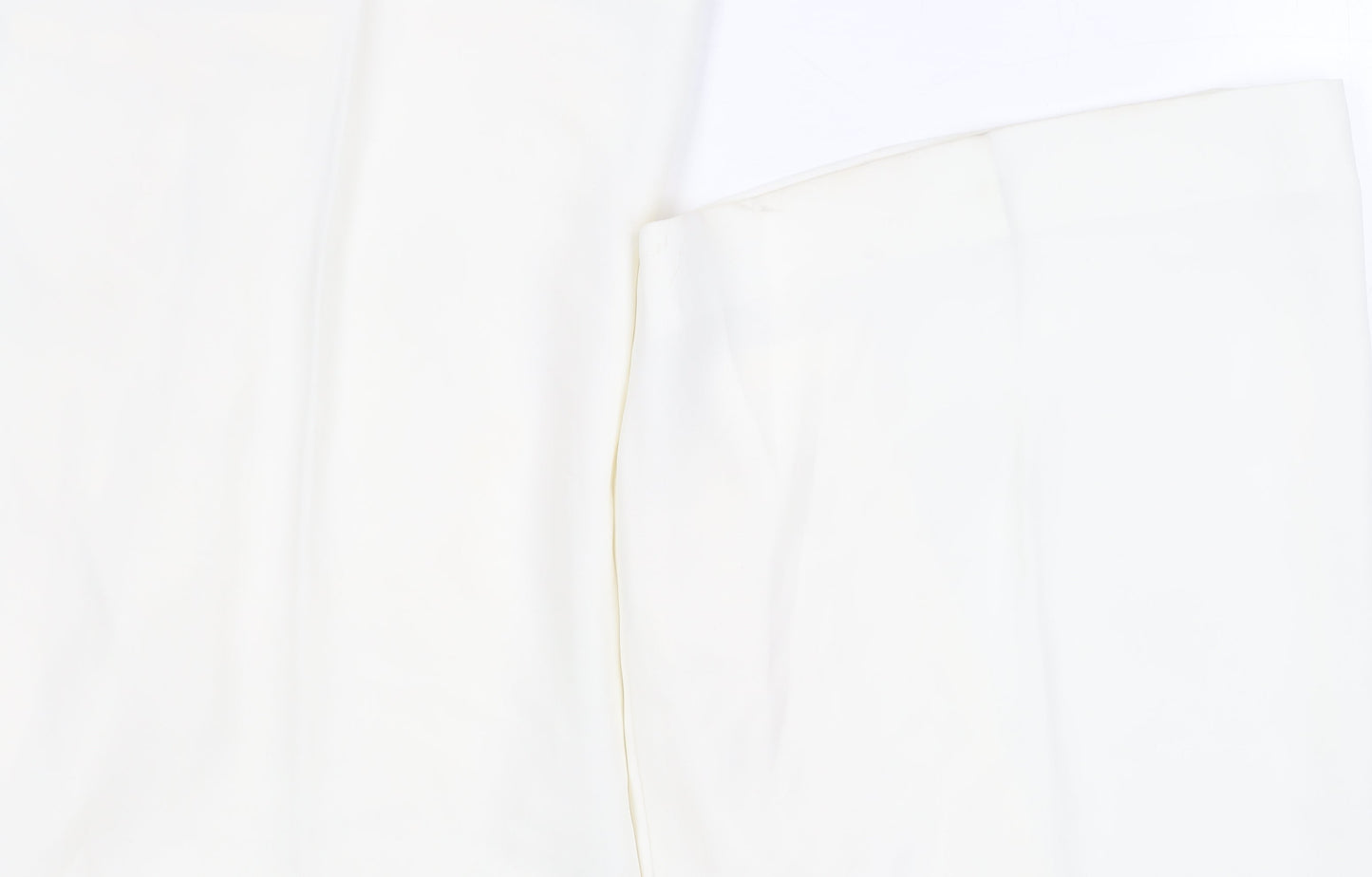 Ralph Lauren Women's White Straight Trousers Size 6