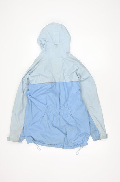 Peter Storm Girls Blue Mid-Length Waterproof Jacket