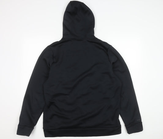Under Armour Men's Black Hoodie L Pullover Coldgear