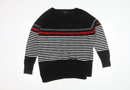 Womens UK Size 16 NEXT Black Pullover Jumper