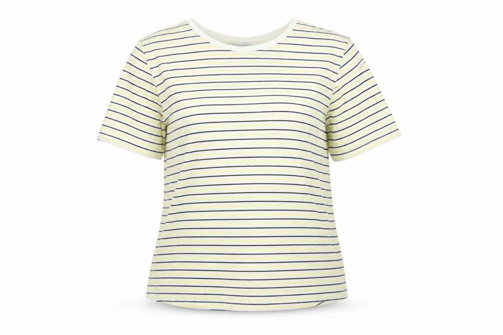 Womens UK Size 10 Warehouse Multicoloured Basic T-Shirt